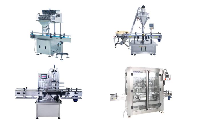 How many types of filling machines are there?