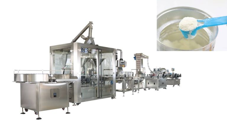 Milk Powder Large Diameter Tin Can Filling And Packaging Production Line